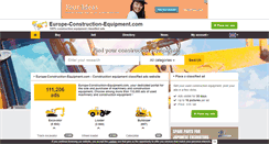 Desktop Screenshot of europe-construction-equipment.com